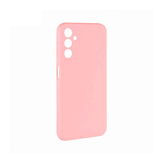 Capa de Silicone com Moldura de Câmera para Samsung Galaxy A14 5g Rosa